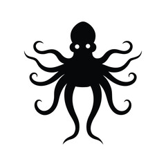 octopus silhouette art