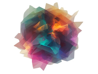 abstract colorful geometric background