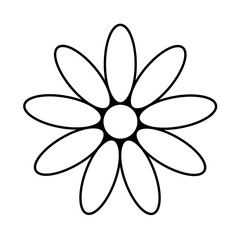 Elegant Floral Vector Design with Delicate Details