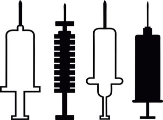syringe vector illustration 