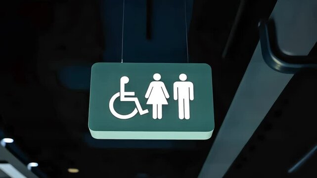Restroom Sign Icons