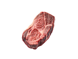 Obraz premium Japanese Wagyu Beef isolated on transparent background 