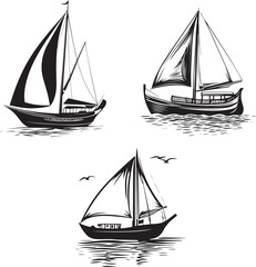 Sailboat Illustrations