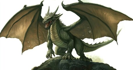 Large Green Dragon