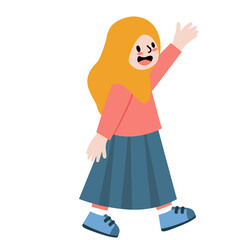 Kids Illustration for autism awareness day
