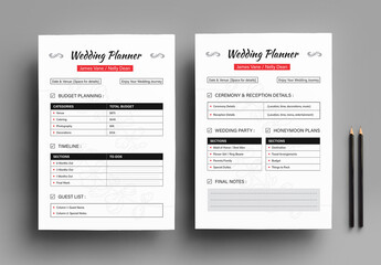 Wedding Planner Template