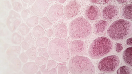 Abstract Bubbles: A close-up, macro perspective of a cluster of delicate bubbles, their translucent surfaces reflecting light to create a captivating play of color and texture. The gradient of hues.