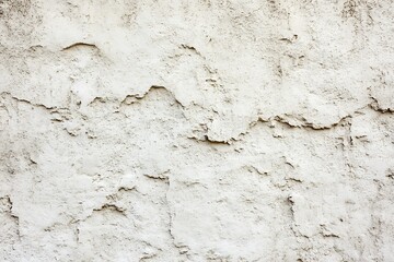 Obraz premium Close-up of weathered stucco wall with textured surface and rough appearance