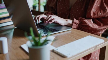 The Woman Using Laptop