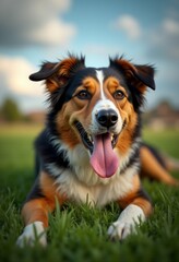 A computer generated image of a pattern of wavy lines