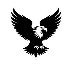 Obraz premium Illustration of eagle icon vector