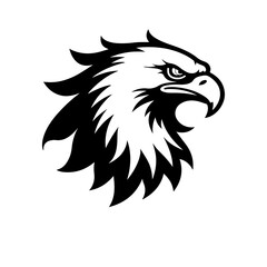 Illustration of eagle icon vector