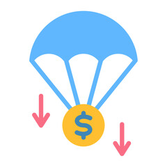 Deflation Icon