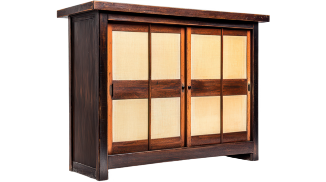 cabinet isolated on white,on transparent background,png