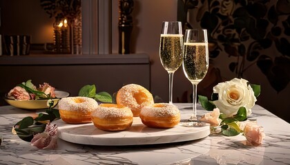 Fototapeta premium Luxury donuts 