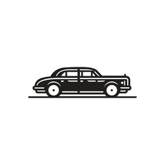 Vintage car logo template