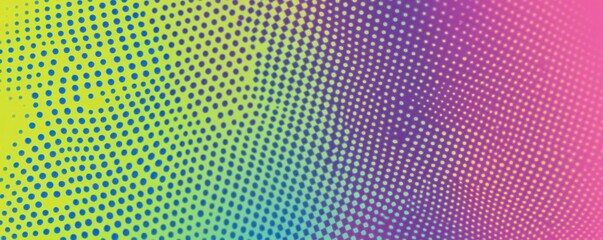 A vibrant background filled with an array of colorful dots in various sizes and hues, creating a playful and dynamic atmosphere that adds energy and visual interest to the scene.