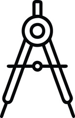 vector illustration of a jamitical compas © AhsanHabib