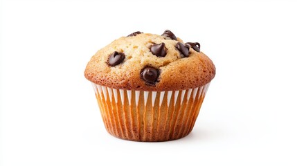 Delicious Chocolate Chip Muffin Baked Treat Sweet Food Dessert