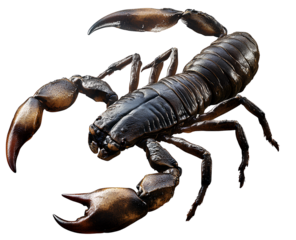 Scorpion on a transparent background png