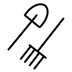 set of farm tools
