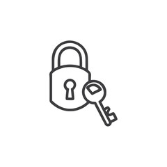 Unlock Security Icon for Password Management Apps, Privacy Settings Interfaces, Data Protection Services, Cybersecurity Materials and Login Screens