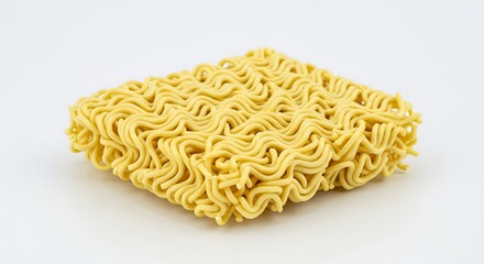 Instant Noodles: Dried Ramen Block