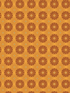 PrintThe Tilings Encyclopedia is an excellent resource on aperiodic tilings, and includes mention of a substitution rule that I discovered that produces sevenfold symmetric tilings.
