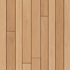 Obraz premium Light Brown Wood Planks Texture