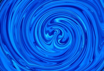 Blue Gradient Swirl V.5