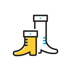 Multi color icon for tall