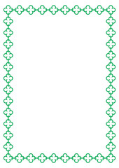 vector frame for text