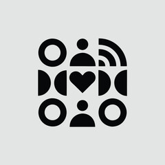 Medical icons set, Healthcare and medicine vector silhouette