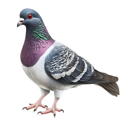 Obraz premium Colorful Pigeon Bird Detailed Illustration,