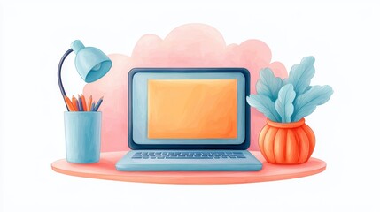 Laptop on white background representing online petition platforms for social change and community engagement