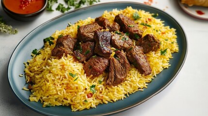fried rice with pork