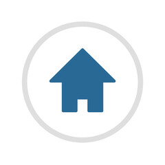 住宅　家のアイコンイラスト素材