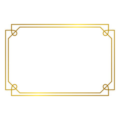 gold rectangle frame border ..