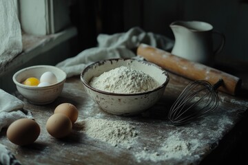 Rustic Baking Ingredients (2)