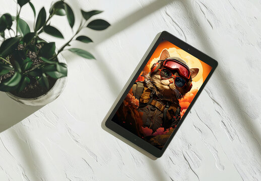 Tablet Mockup Template