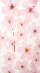 Real pressed sakura flowers backgrounds blossom petal.