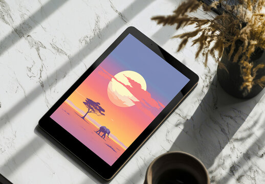 Tablet Mockup Template