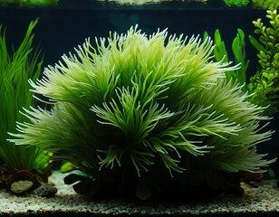 Obraz premium Lush Green Aquarium Plants