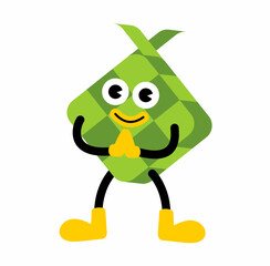 Apologize Chubby Ketupat Character