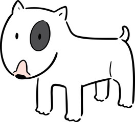 Illustration of dog