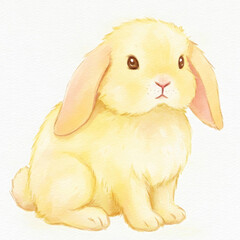 yellow bunny