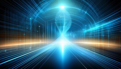 abstract blue background