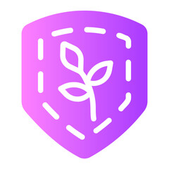 shield gradient icon
