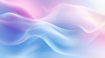 Fototapeta premium Soft gradient blue background with subtle white blending, giving a fresh and elegant look for presentations and marketing.