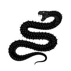 Fanged Viper Silhouette